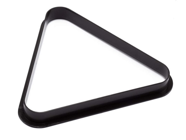 Knight Shot Snooker Triangle Plastic Black Finishing 52mm 2 1/16″