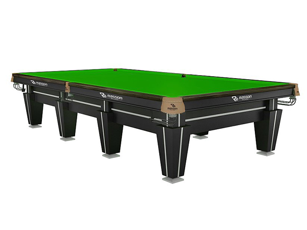 RASSON Magnum II Tournament Snooker Table 12ft. Black Finish